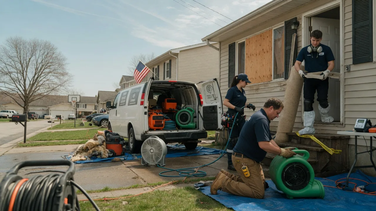 Water Damage Restoration in Princeton, IN near me